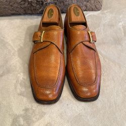 Men’s Mannina Firenze Italy Leather Shoes 9.5
