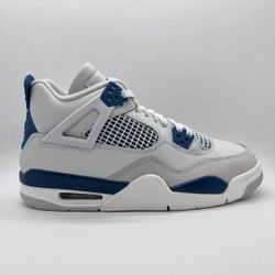 Size 7y - Air Jordan 4 Retro Military Blue GS 2024