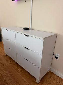 White dresser