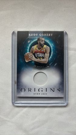 Rudy Gobert Panini Origins Jersey Relic Card /99