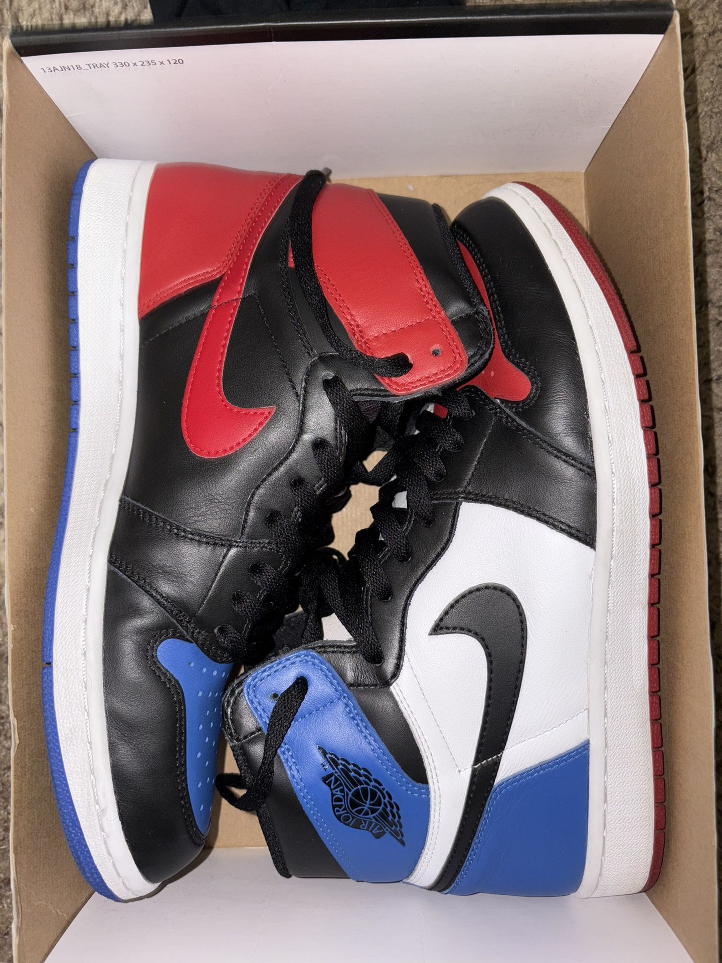 Jordan 1 Top 3 Size 11