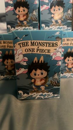 One Piece X Labubu The Monsters