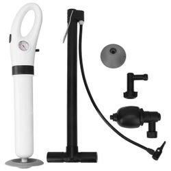 Air Toilet Plunger, Pneumatic Drain Clog Remover Tools, High Pressure Air Toilet Plungers Heavy Duty Plunger For Toilet, Bathroom, Floor Drain, Sewer,