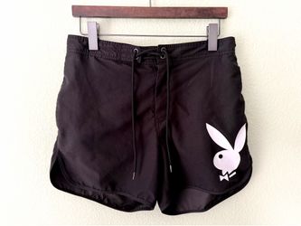 PLAYBOY Black Short Shorts [4.5” Inseam] [Size Small]