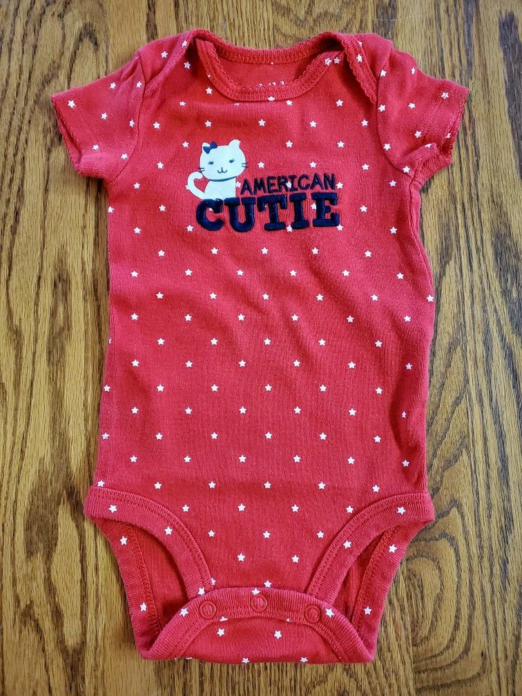 Girls 0-3M One Piece Tshirt By Child Of Mine