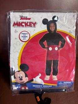 Micky Mouse costume toddler 3-4