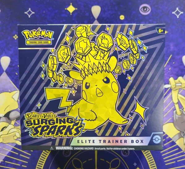 Pokémon Surging Sparks (EBT) Elite Trainer Box