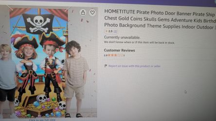 Pirate Birthday Decorations