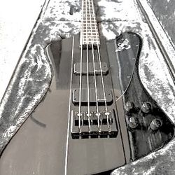 Bass guitar Epiphone T-Bird Pro model with Case