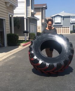 CrossFit Tractor Tires for fitness training!