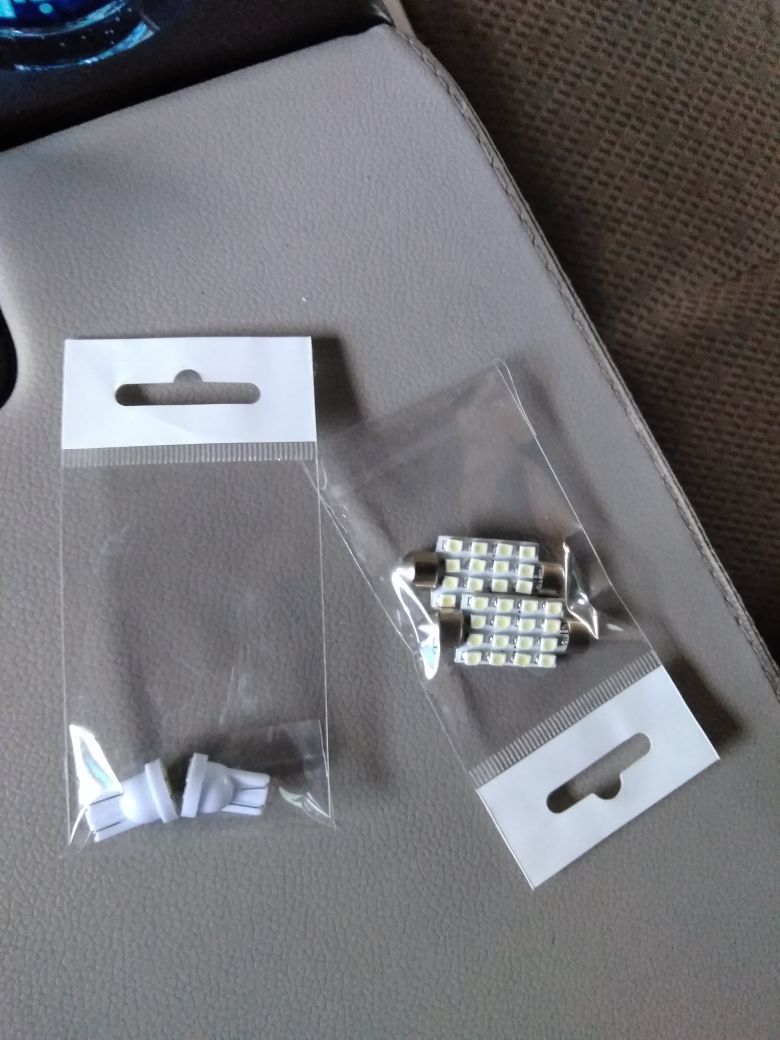 Led dome and license plate lights