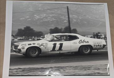 1970s AJ Foyt Nascar 500 Professional Picture