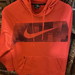 red nike sweater