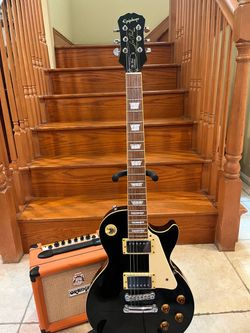 Epiphone Les Paul Standard w/ Orange Crush 12 Amp