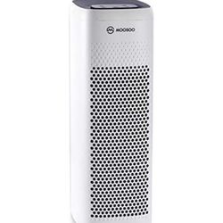 MOOSOO Air Purifier for Home Allergies Pets Hair Smokers, Air Cleaner with True H13 HEPA Filter, 25dB 3 Stage Filtration System Cleaner Odor Eliminato