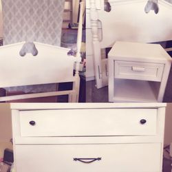 Solid wood Bed room furniture set