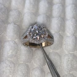 2ct Engagement Ring 10k Gold 