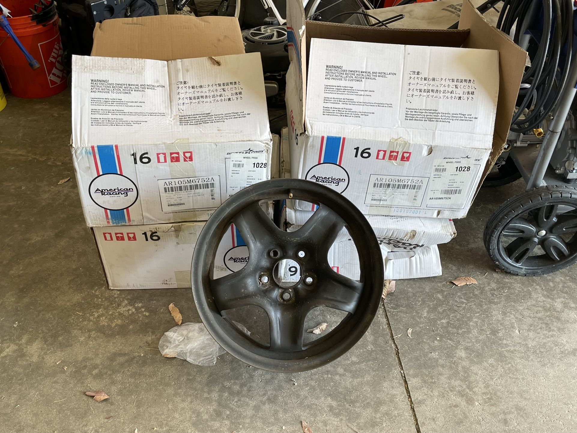 GM 5x110 Bolt Pattern, 16 Inch Steel Wheels