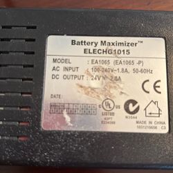 Battery charger For. 24 V Schooter 