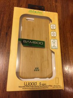iPhone 6 Plus BAMBOO WOOD case