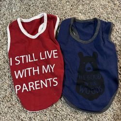 Small Dog Shirts 2 For 15 Usd