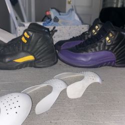 Jordan 12 Field Purple, Jordan 12 Black Taxi