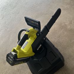 RYOBI 40V HP Brushless 12 in. Top Handle Battery Chainsaw with 4.0 Battery and Charger