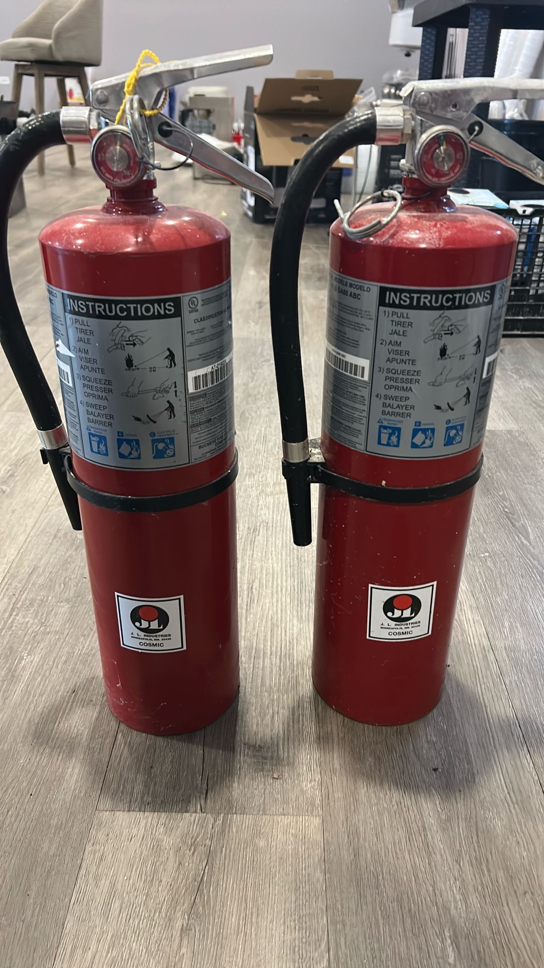 Red Fire Extinguisher