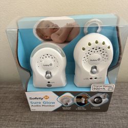 NIB Safety 1st Sure Glow Baby Audio Monitor
