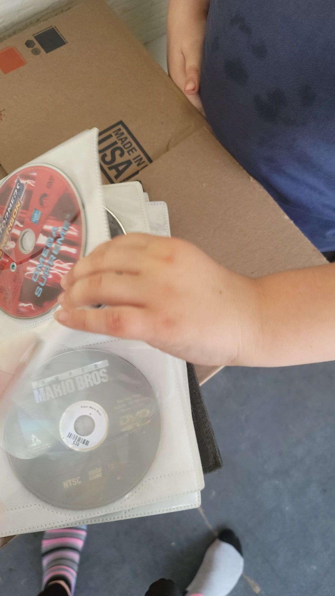 Tons on DVDs