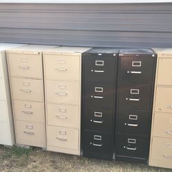 4 Drawer File Cabinets