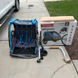 BLUE SCHWINN CONVOY BIKE TRAILER