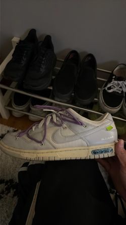 Off white dunks size 10 authentic