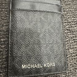 Michael Kors Greyson Logo Tall Card Case