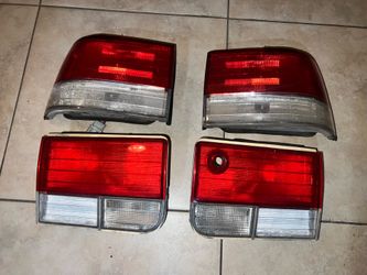 Honda Accord 1(contact info removed) Red Clear Taillights