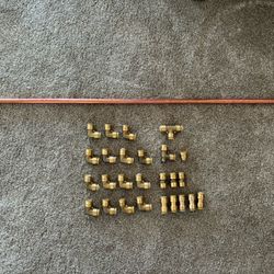 1/2-in SharkBite Fittings + 3’6” Streamline Copper Pipe 