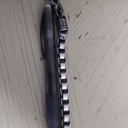 9mm Men's  Box Style Stainless Steel Bracelet 