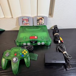 Nintendo 64 Jungle Green Bundle