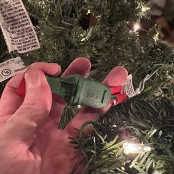 New Christmas Tree 7’ Tall Pre Lit With Easy Set Up