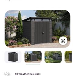 Keter Cortina 7x7 Storage Shed $1,300