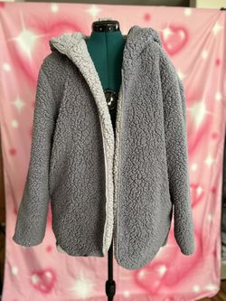 Cozy UO Carmella  Reversible Hooded Teddy Jacket