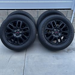20” Black TRD Sport Wheels & Tires