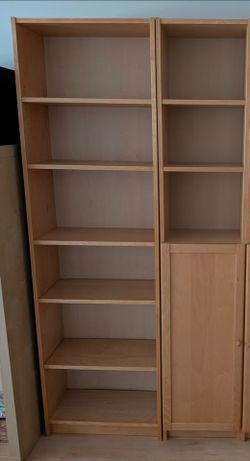 2 Used Book Shelves