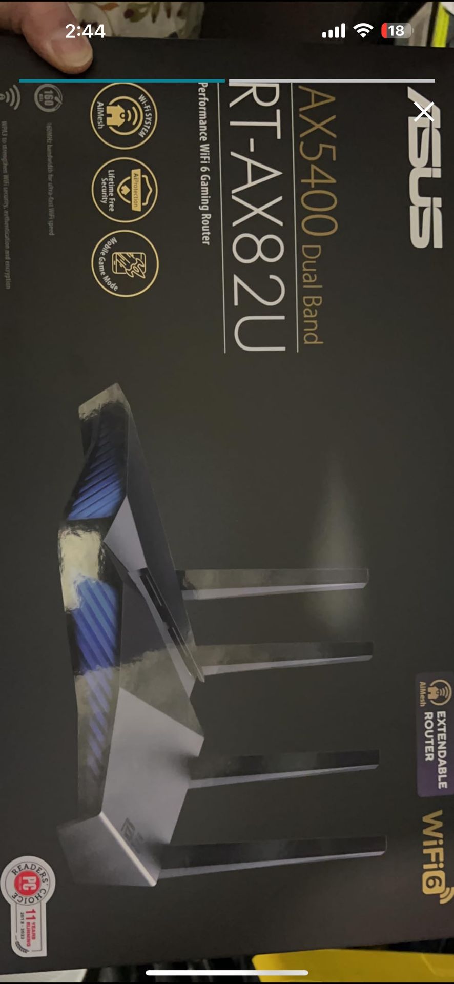 ASUS WiFi 6 Router