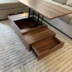 Coffee Table With Lifting Top 