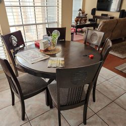 Kitchen Table With Six Chairs