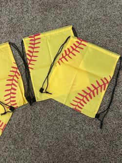 New bags softball themed set 4