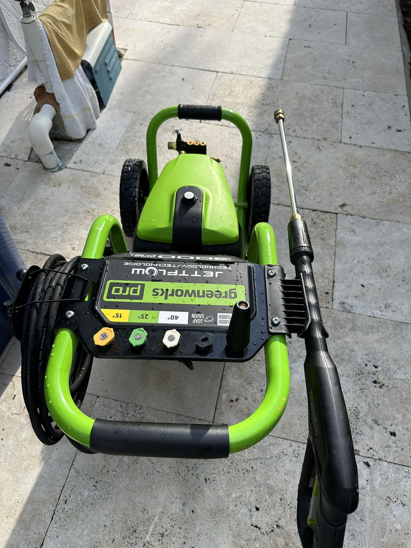 3000 PSI 2.0 GPM Cold Water Electric Pressure Washer MODEL# GPW3001