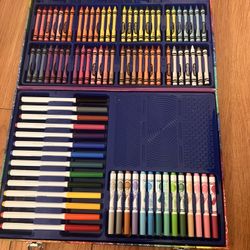 Art And Craft Box Color Pencil & Crayons Includes 