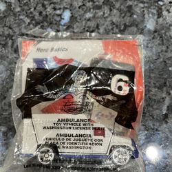 Toy 2002 McDonald’s Matchbox “Ambulance” never opened.   Factory sealed.  Smoke free home 